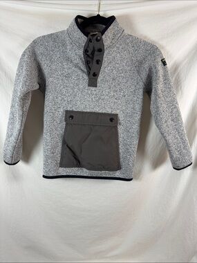 L.L. Bean Sweater Fleece 1/2 Snap Pullover 6/7